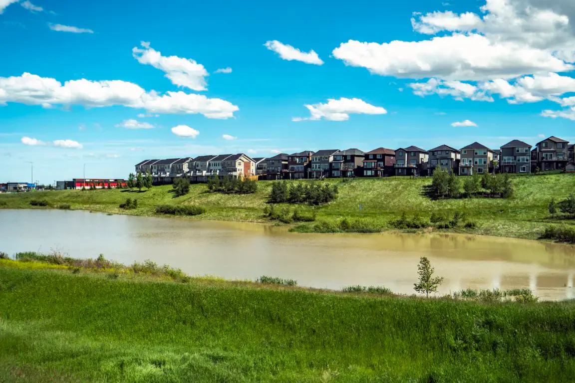 Nolan Hill community in Calgary